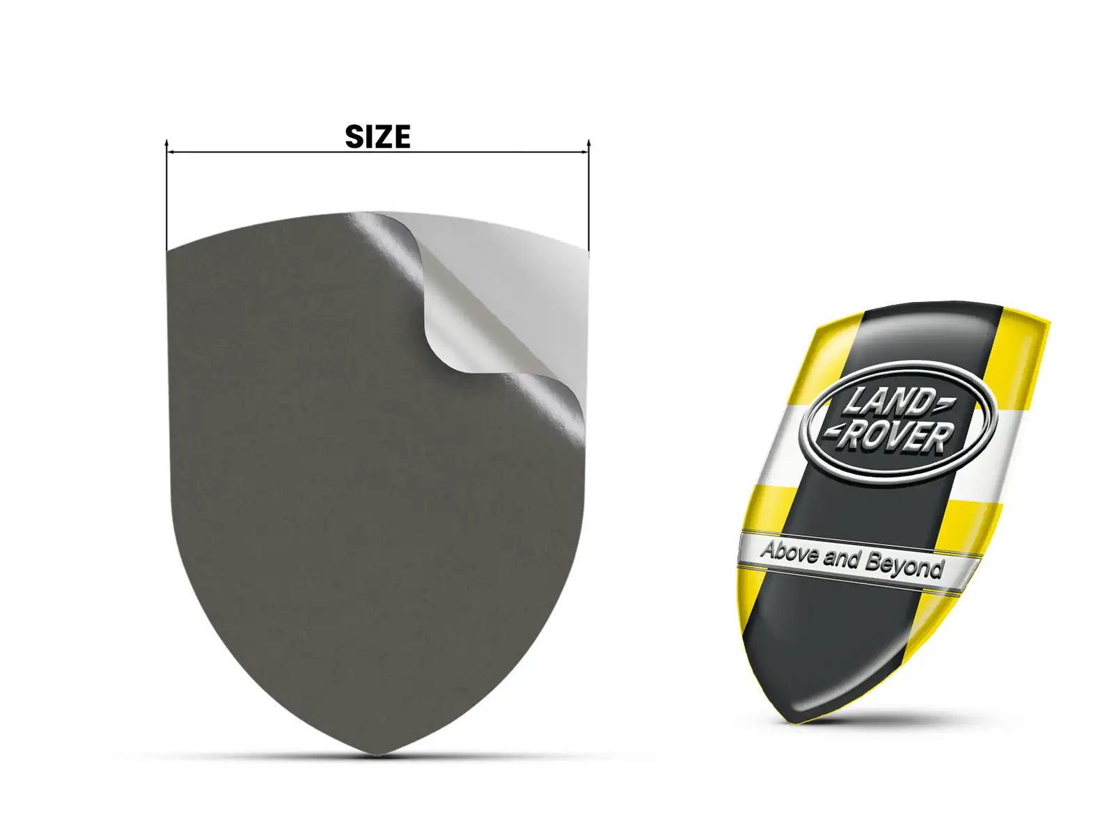 Land Rover Heckscheibenaufkleber Design Stilvoll Hochwertig Trucks